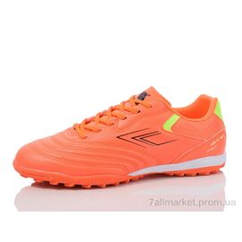 Футбольне взуття дитячі Весна/осінь DIWB25596-1 orange-black (8 пар р.36-40) "Restime" недорого оптом від прямого постачальника