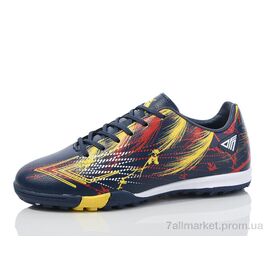 Футбольне взуття дитячі Весна/осінь DIWB25652-1 navy-red (8 пар р.36-40) "Restime" недорого оптом від прямого постачальника