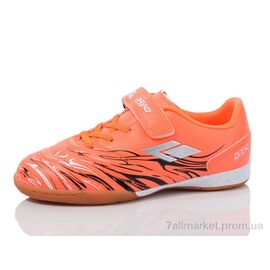 Фотография Футбольная обувь детские Весна/осень DIDB25588 orange-black (16 пар р.31-35) "Restime" недорого оптом от прямого поставщика