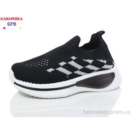 Фотография Кроссовки детские модные Лето Z6033-1 (12 пар р.20-25) "GFB-Канарейка" недорого оптом от прямого поставщика