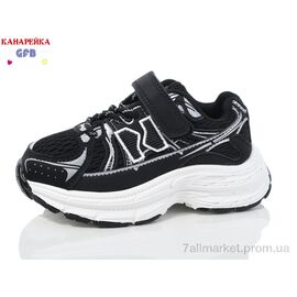 Фотография Кроссовки детские модные Весна/осень Y7012-1 (8 пар р.26-31) "GFB-Канарейка" недорого оптом от прямого поставщика