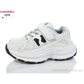 Фотография Кроссовки детские модные Весна/осень Y7012-2 (8 пар р.26-31) "GFB-Канарейка" недорого оптом от прямого поставщика