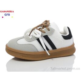 Фотография Кроссовки детские модные Весна/осень Y7099-3 (8 пар р.26-31) "GFB-Канарейка" недорого оптом от прямого поставщика