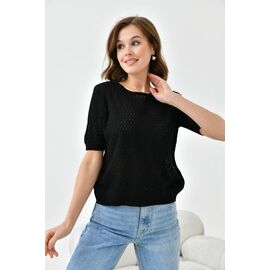 футболка жіноча 10657 black р.S-M "Karon" недорого оптом від прямого постачальника