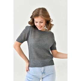 футболка жіноча 10745 grey р.one size "Karon" недорого оптом від прямого постачальника