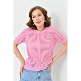 футболка жіноча 10745 pink р.one size "Karon" недорого оптом від прямого постачальника