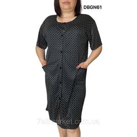 Халат жіночий домашній р-ри 52-60 (мікс кв)"NICOLAS" купити недорого від прямого постачальника