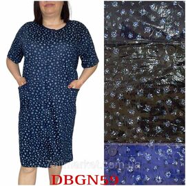 Халат жіночий домашній р-ри 52-60 (мікс кв)"NICOLAS" купити недорого від прямого постачальника