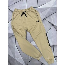 Спортивні штани чоловічі на манжеті розміри S-2XL (4кв) "MACCALI" недорого від прямого постачальника