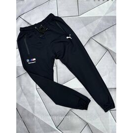 Спортивні штани чоловічі на манжеті PUMA розміри S-2XL (2кв) "MACCALI" недорого від прямого постачальника