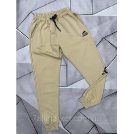 Спортивні штани чоловічі на манжеті ADIDAS розміри S-2XL (4кв) "MACCALI" недорого від прямого постачальника