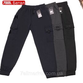 Спортивні штани чоловічі, манжет/батал розміри 3XL -7XL (3кв)"STELLA" недорого від прямого постачальника