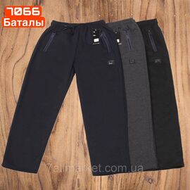 Спортивні штани чоловічі, прямі/батал розміри 3XL-7XL (3 кв)"STELLA" недорого від прямого постачальника