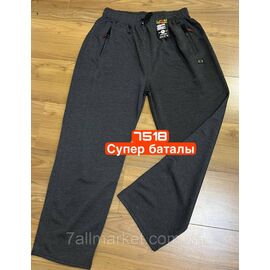 Спортивні штани чоловічі, прямі/супер-батал розміри 5XL-9XL (3 цв)"STELLA" недорого від прямого постачальника