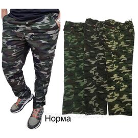 Спортивні штани чоловічі, прямі/камуфляж розміри XL-5XL (3кв)"STELLA" недорого від прямого постачальника
