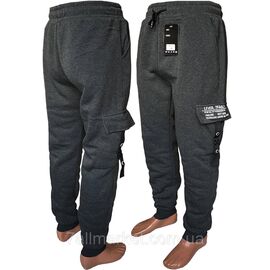 Спортивні штани чоловічі, манжет р-ри 46-54 (3 кв) "NICOLAS" недорого від прямого постачальника