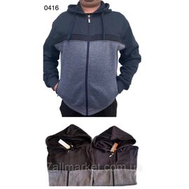 Кофта чоловіча спортивна на блискавці/байка р-ри M-4XL (мікс кв) "STELLA" недорого від прямого постачальника