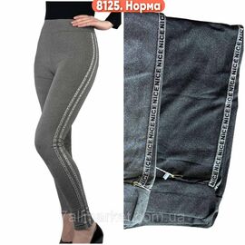 Фотография Лосины женские, молодёжные  р-ры XL-3XL (микс цв) "STELLA" купить недорого от прямого поставщика