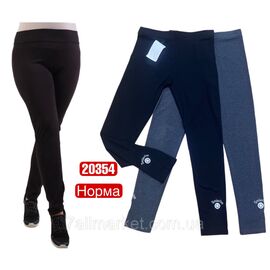 Фотография Лосины женские, молодёжные  р-ры L- 2XL ( 46-54 ) (микс цв) "STELLA" купить недорого от прямого поставщика