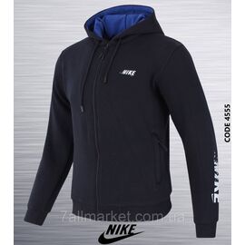 Кофта спортивна чоловіча на змійці з капюшоном NIKE р-ри S-2XL (2кв) "REMAIN" недорого від прямого постачальника