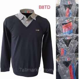 Фотография Батник-обманка с воротником юниор на мальчика р-ры 42-46 (микс цв) "NICOLAS" недорого от прямого поставщика