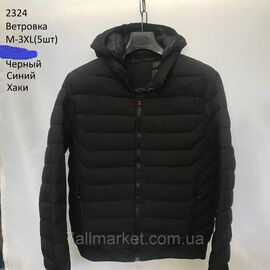 Вітровка чоловіча демісезонна з капюшоном р-ри M-3XL "NEW NOCE" недорого від прямого постачальника