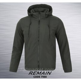 Фотография Куртка мужская демисезонная с капюшоном р-ры M-3XL  "REMAIN" недорого от прямого поставщика