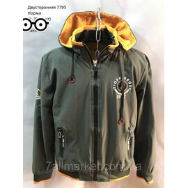 Фотография Куртка мужская демисезонная двухсторонняя  р-ры XL-3XL (3цв) "NEW NOCE" недорого от прямого поставщика