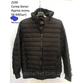 Фотография Куртка мужская демисезонная стеганная батал размеры 56-64 (2цв) "NEW NOCE" недорого от прямого поставщика