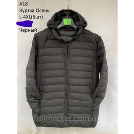 Фотография Куртка мужская демисезонная стеганная с капюшоном  р-ры L-4XL  "NEW NOCE" недорого от прямого поставщика