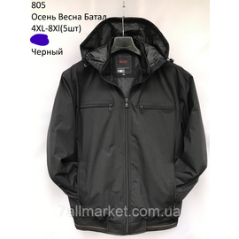 Фотография Куртка мужская демисезонная батал размеры 4XL-8XL  "NEW NOCE" недорого от прямого поставщика