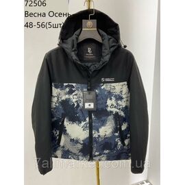 Фотография Куртка мужская демисезонная с капюшоном  р-ры 48-56 (4цв) "NEW NOCE" недорого от прямого поставщика