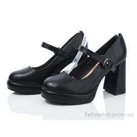 Фотография Туфли женские стильные Весна/осень V012 (6 пар р.35-40) "Loretta" недорого оптом от прямого поставщика
