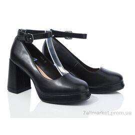 Фотография Туфли женские стильные Весна/осень V011 (6 пар р.35-40) "Loretta" недорого оптом от прямого поставщика