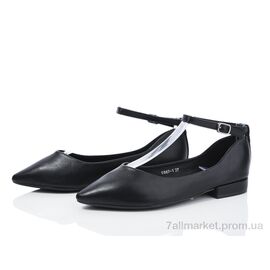 Фотография Туфли женские стильные Весна/осень E587-1 (8 пар р.36-41) "Loretta" недорого оптом от прямого поставщика