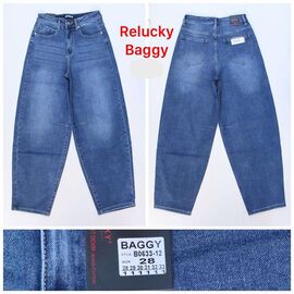 Фотография Джинсы женские B0633-12 blue р.28-33 "Relucky" недорого оптом от прямого поставщика