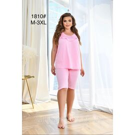 Фотография Пижама женская молодёжная/батал р-ры 54-62 "FLOWER" купить недорого от прямого поставщик