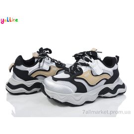 Кросівки дитячі модні Весна/осінь 2055-6 (6 пар р.32-37) "Yalike" недорого оптом від прямого постачальника