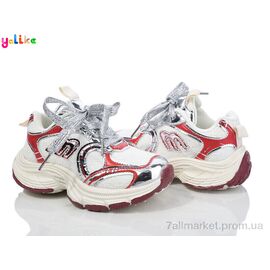 Фотография Кроссовки детские модные Весна/осень 2070-2 (6 пар р.26-31) "Yalike" недорого оптом от прямого поставщика
