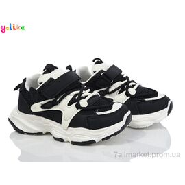 Фотография Кроссовки детские модные Весна/осень 2054-1 (6 пар р.26-31) "Yalike" недорого оптом от прямого поставщика