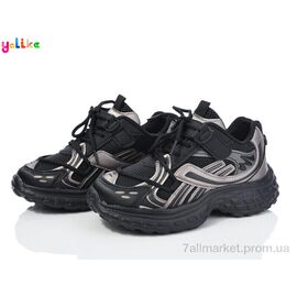 Фотография Кроссовки детские модные Весна/осень 2035-5 (6 пар р.33-38) "Yalike" недорого оптом от прямого поставщика