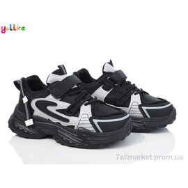 Фотография Кроссовки детские модные Весна/осень 2036-5 (6 пар р.33-38) "Yalike" недорого оптом от прямого поставщика