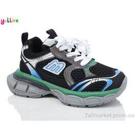 Фотография Кроссовки детские модные Весна/осень 2095-1 (6 пар р.26-31) "Yalike" недорого оптом от прямого поставщика