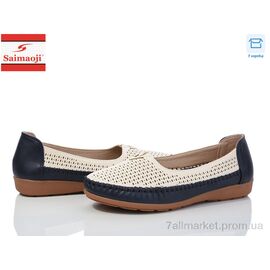 Фотография Мокасины женские демисезонные Лето A68-3 (8 пар р.37-42) "Saimaoji" недорого оптом от прямого поставщика