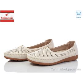 Фотография Мокасины женские демисезонные Лето A68-5 (8 пар р.37-42) "Saimaoji" недорого оптом от прямого поставщика