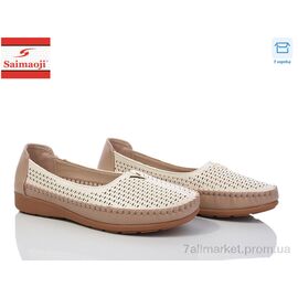 Фотография Мокасины женские демисезонные Лето A68-16 (8 пар р.37-42) "Saimaoji" недорого оптом от прямого поставщика
