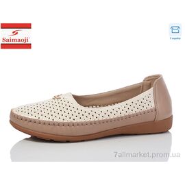 Фотография Мокасины женские демисезонные Лето FA62-16 (6 пар р.41-43) "Saimaoji" недорого оптом от прямого поставщика