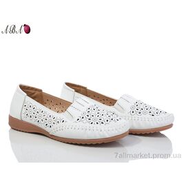 Мокасини жіночі демісезонні Літо 5ABA0-7 (8 пар р.37-42) "Aba" недорого оптом від прямого постачальника