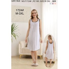 Нічна сорочка жіноча/батал розміри M-3XL "FLOWER" купити недорого від прямого постачальника