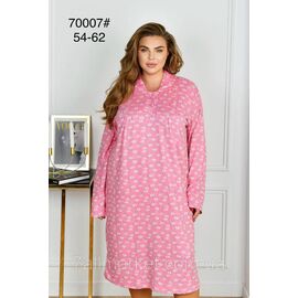 Фотография Ночная рубашка женская батал размеры 54-62 "FLOWER" купить недорого от прямого поставщика